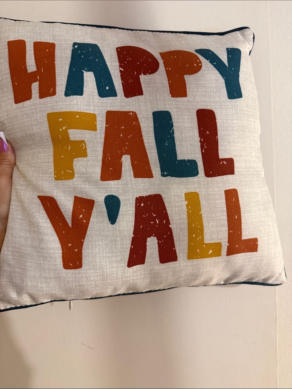 Accent pillow